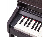 Roland RP701 DR Piano Electrónico Vertical em Castanho Escuro Acetinado Roland RP701 DR Piano Electrónico Vertical em Castanho Escuro Acetinado